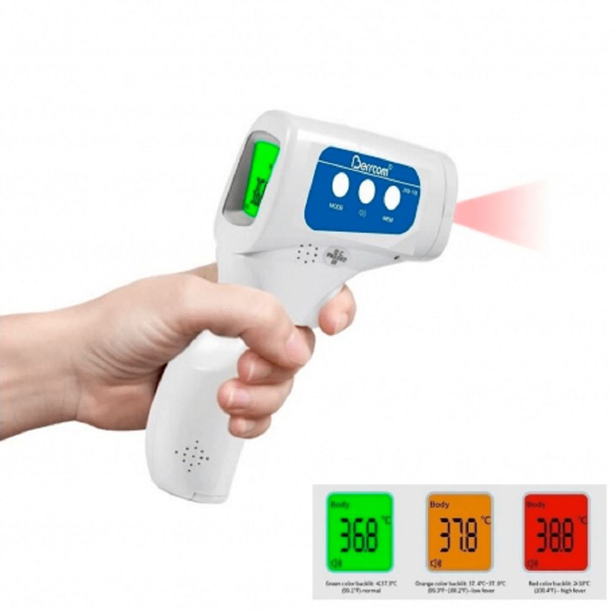 BERRCOM - TERMOMETRO INFRARROJO DIGITAL BERRCOM