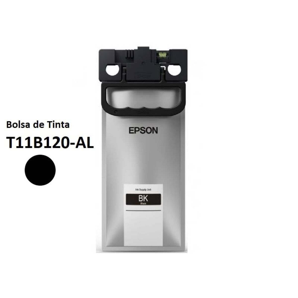 EPSON - Bolsa de Tinta Epson T11B120-AL Negro Pro WF-C5390 C5810 C5890