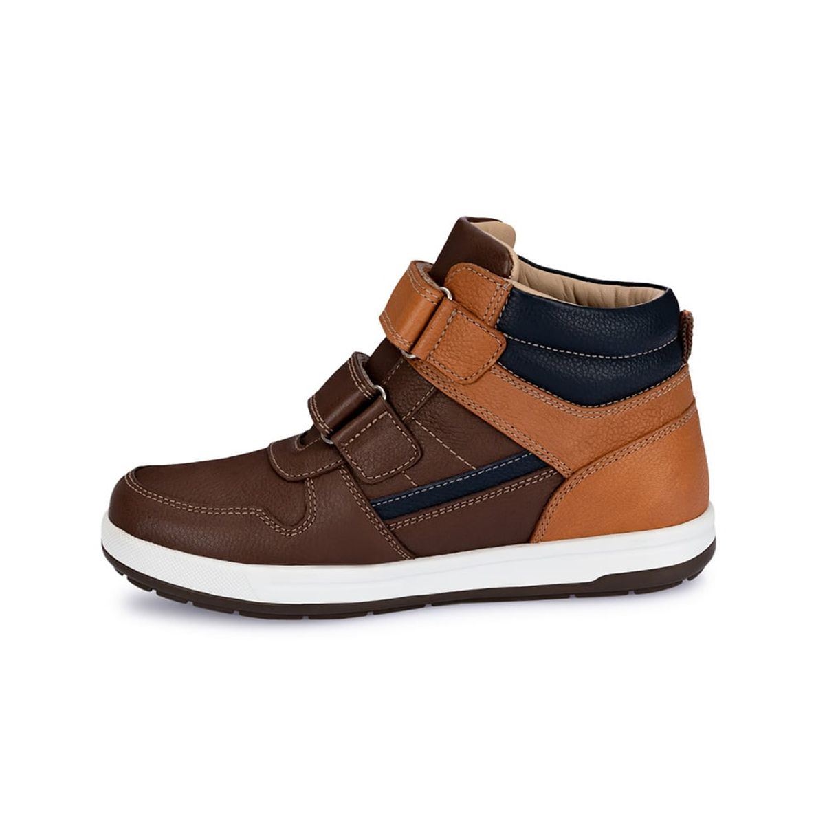 RABBIT - Botin Derby Casual ALEX-049 Marr/Natur Rabbit Cuero