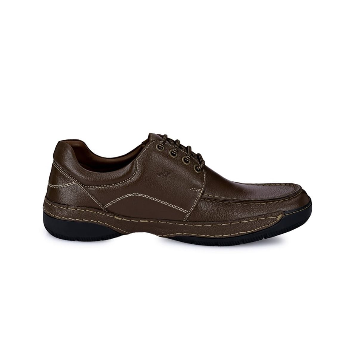 VIALE - Zapato Derby Hombre Cuero Africano Viale