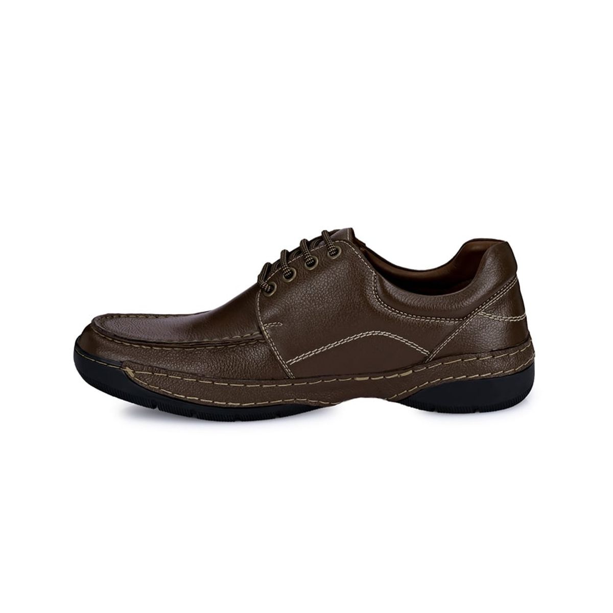 VIALE - Zapato Derby Hombre Cuero Africano Viale