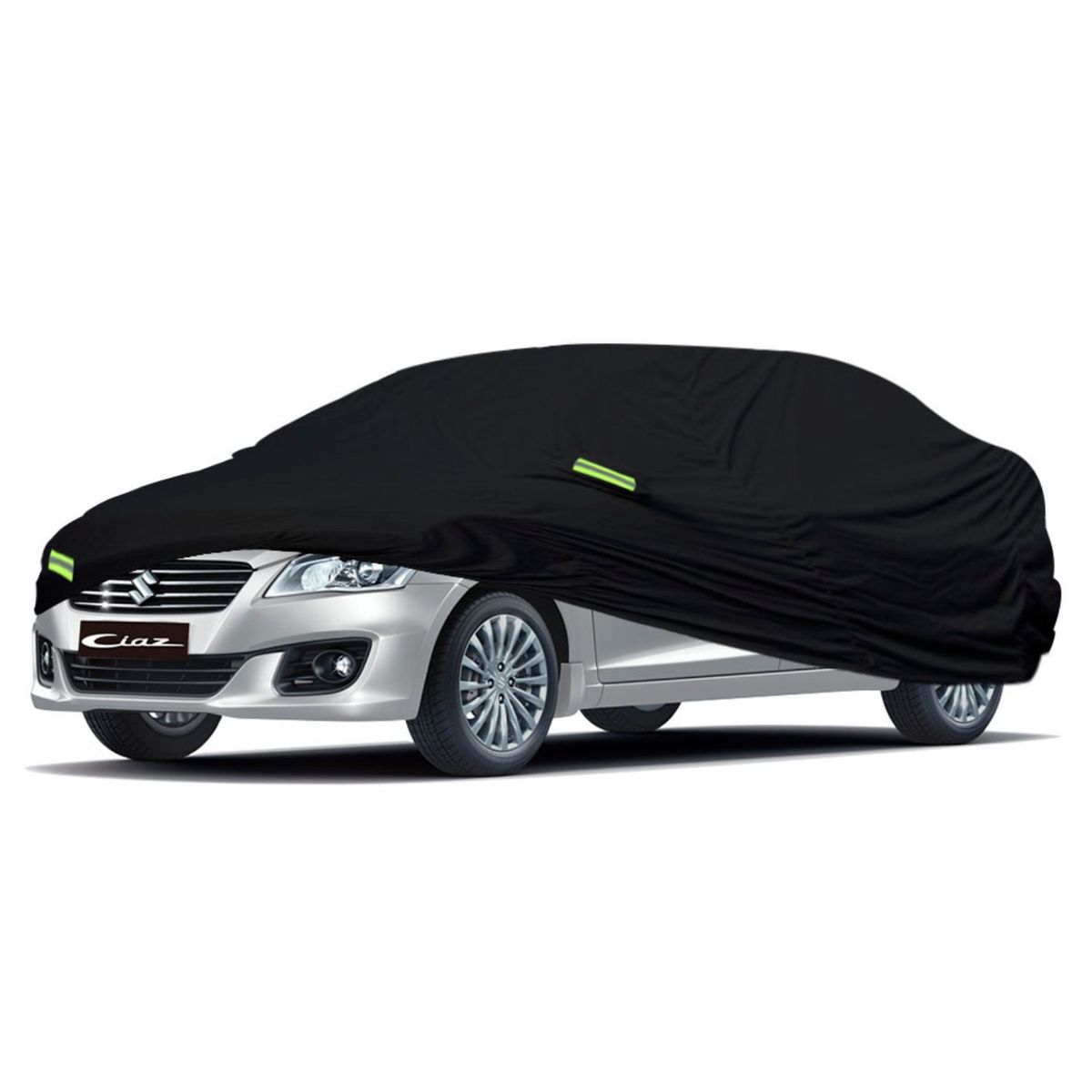 TECGO - PROTECTOR CUBIERTA COBERTOR TIPO SUZUKI CIAZ SEDAN NEGRO