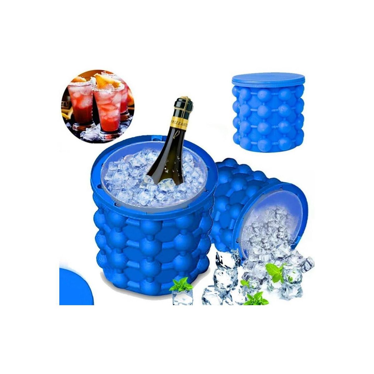 GENERICO - Hielera cubetera ice cube maker genie