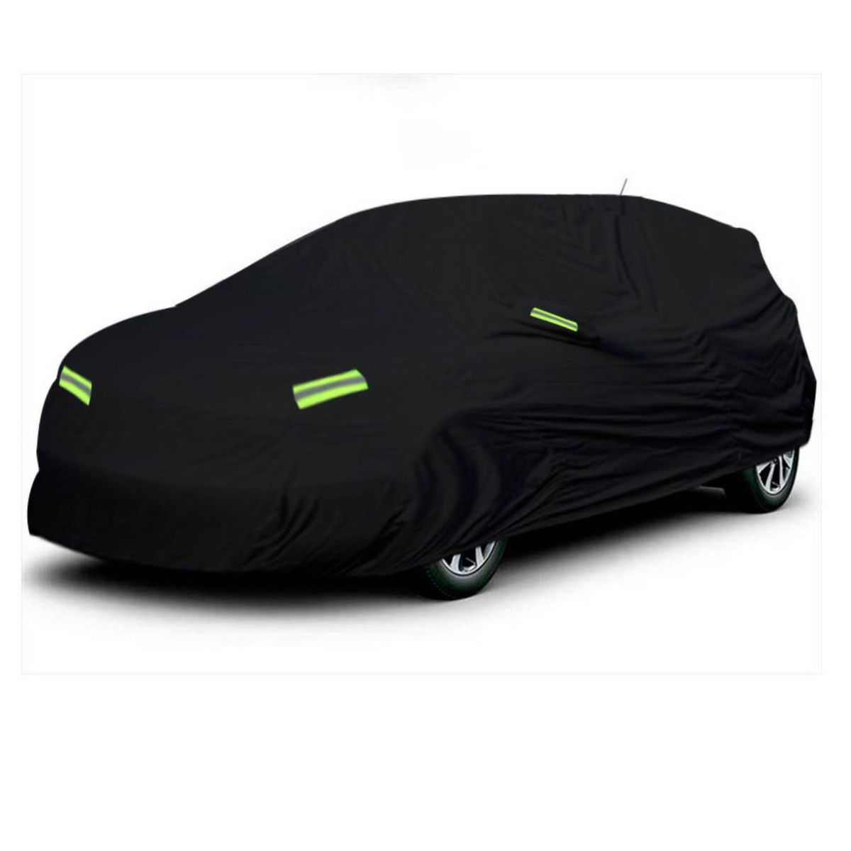 TECGO - PROTECTOR FUNDA COBERTOR TIPO TOYOTA PRIS C HATCHBACK NEGRO