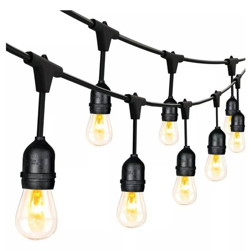 GENERICO - Luces Guirnaldas Vintage 20 Focos Por 10 Metro. Oferta