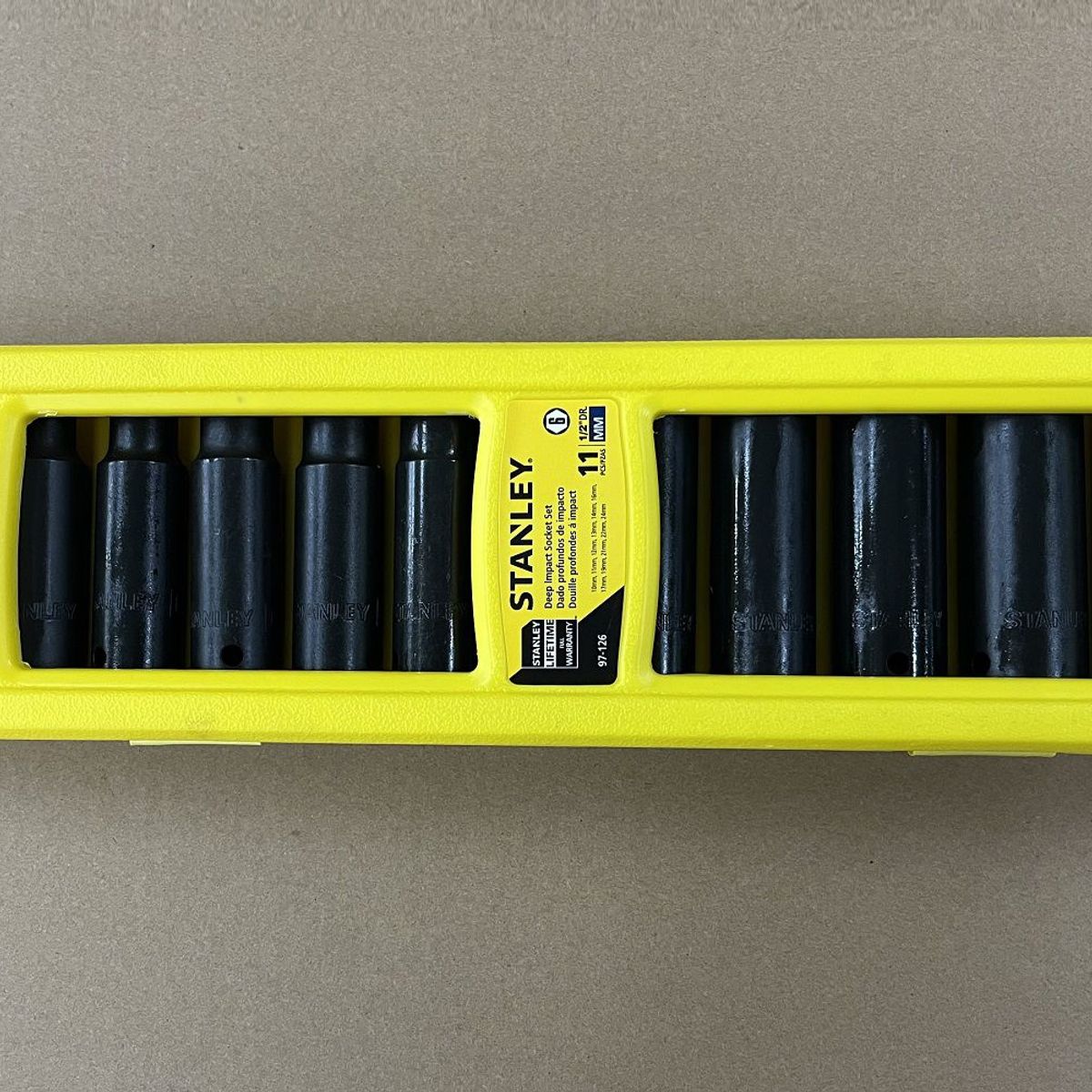 STANLEY - JGOX11PZA DADOS DE IMPACTO 1/2" MM 97-126 STANLEY