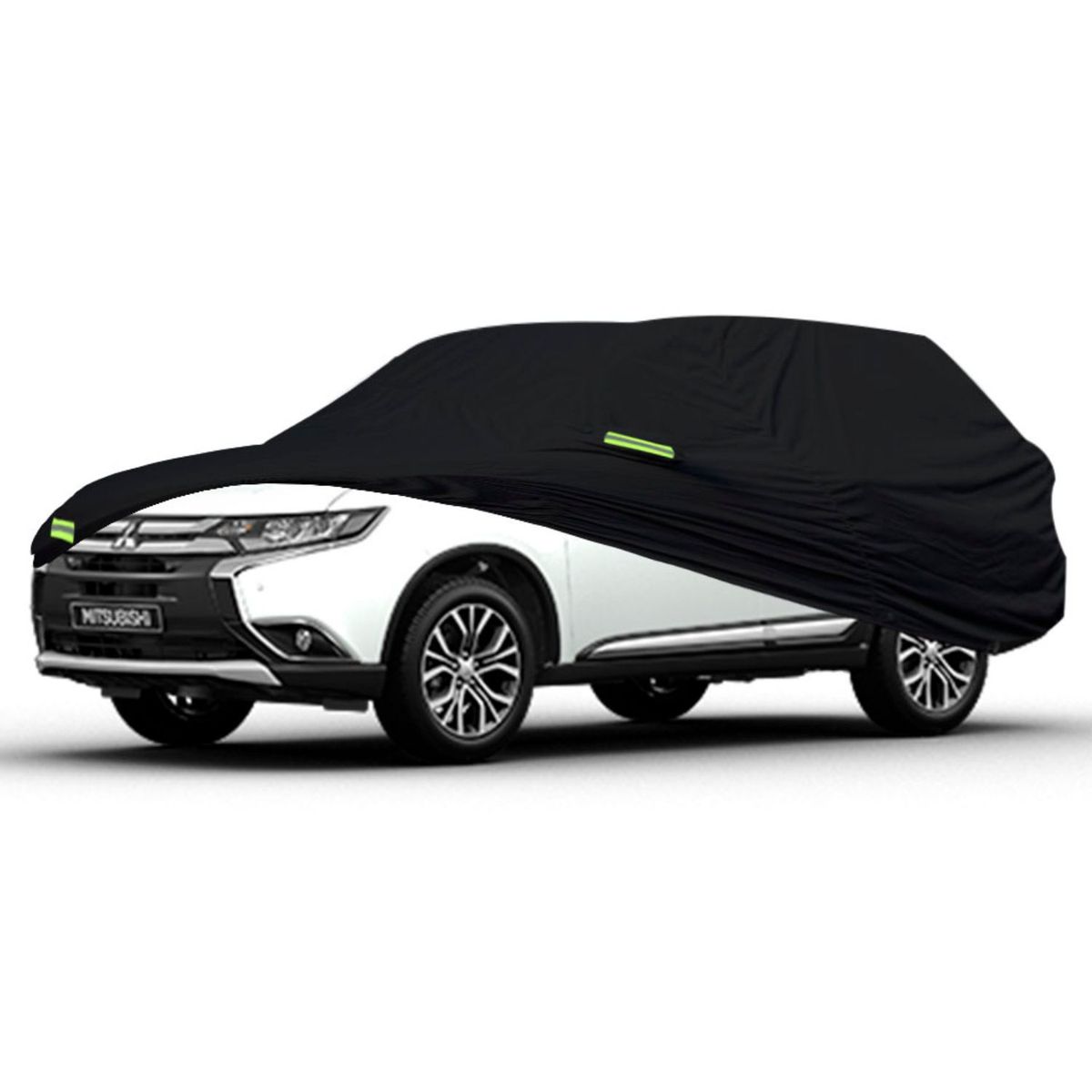 TECGO - PROTECTOR CUBIERTA COBERTOR TIPO MITSUBISHI OUTLANDER NEGRO