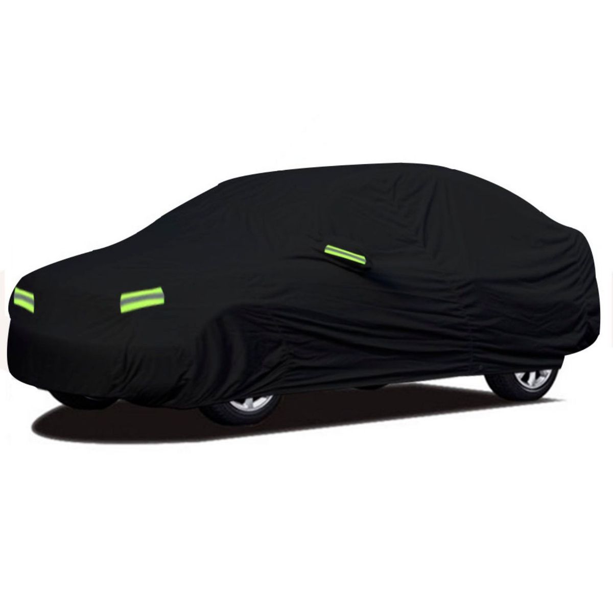 TECGO - PROTECTOR CUBIERTA COBERTOR TIPO CHEVROLET SAIL SEDAN NEGRO