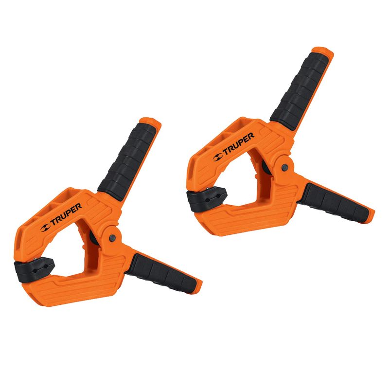 TRUPER - Prensa de resorte de 8" x 2 unidades Truper