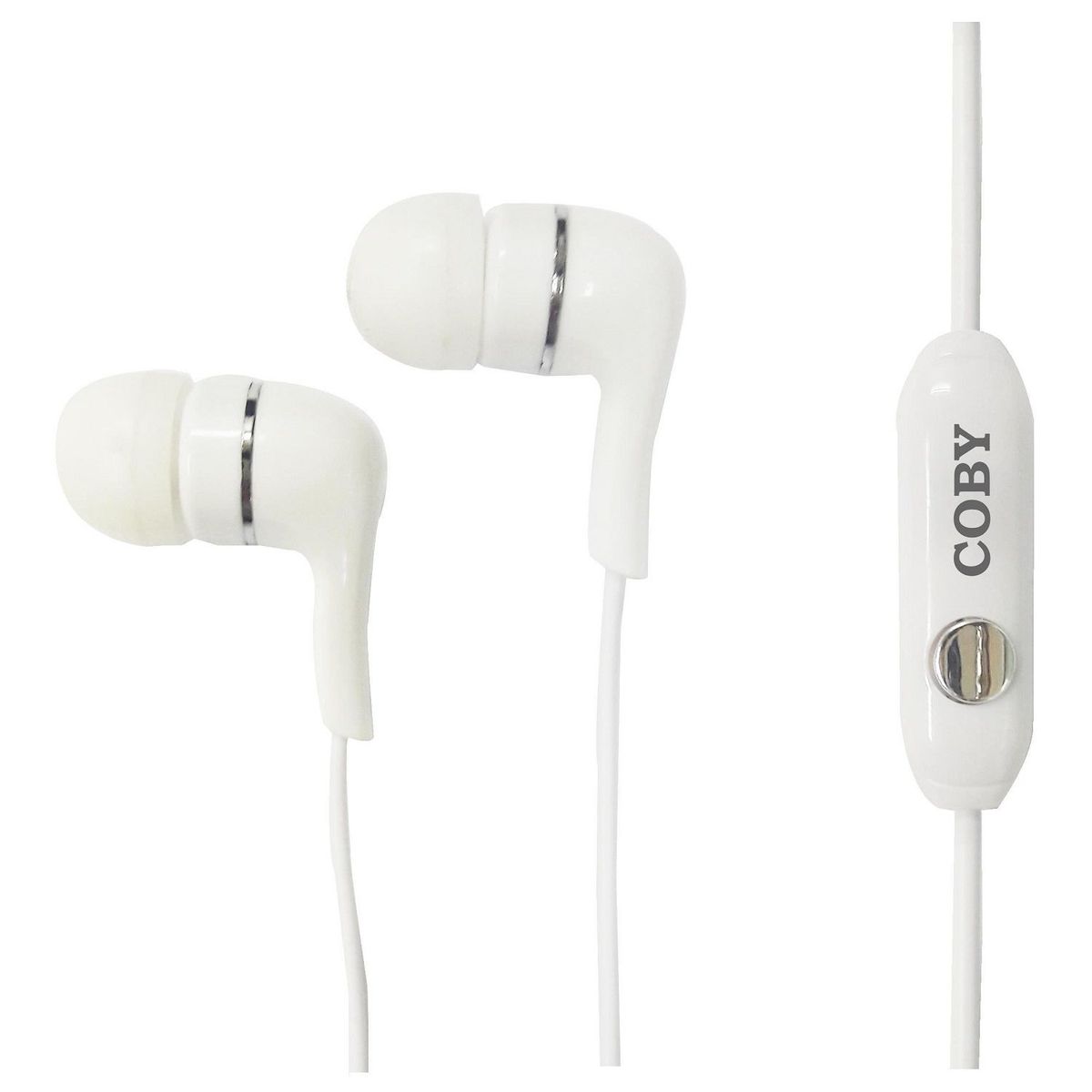 COBY - Coby - Audifono In-Ear con contestador de llamadas negro CE101WH
