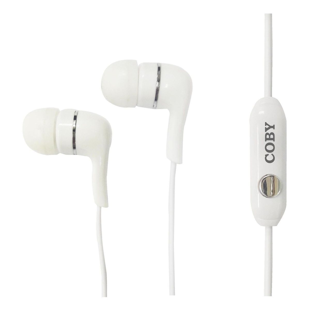 COBY - Coby - Audifono In-Ear con contestador de llamadas negro CE101WH
