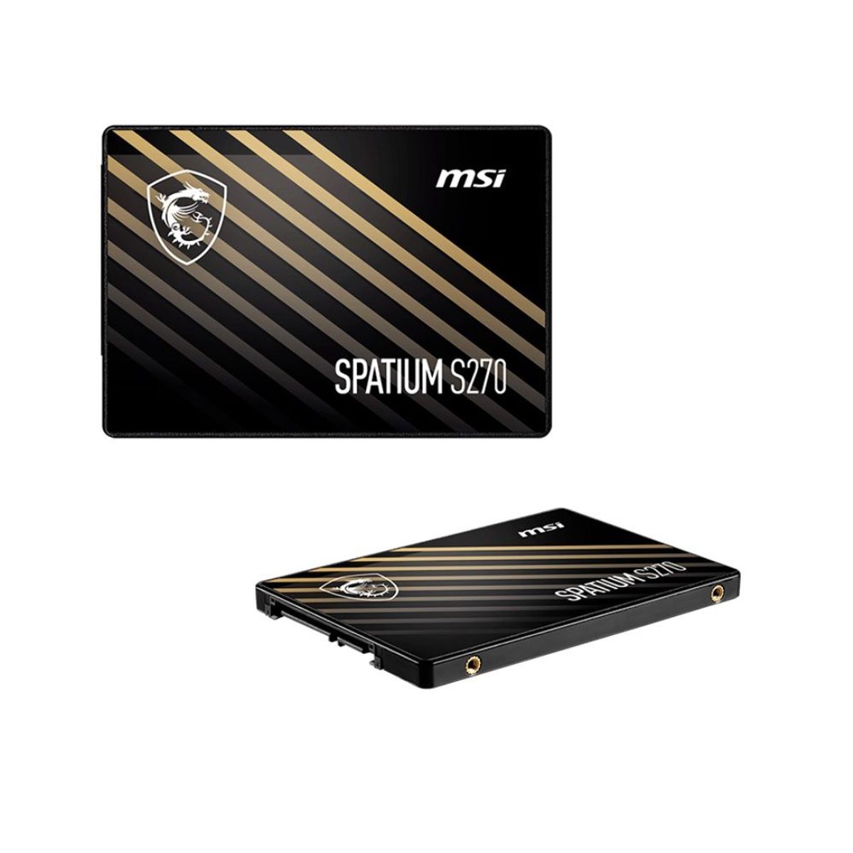 MSI - Disco SSD MSI SPATIUM S270 SATA 2.5 Pulgadas 480GB SATA III 6 Gbps