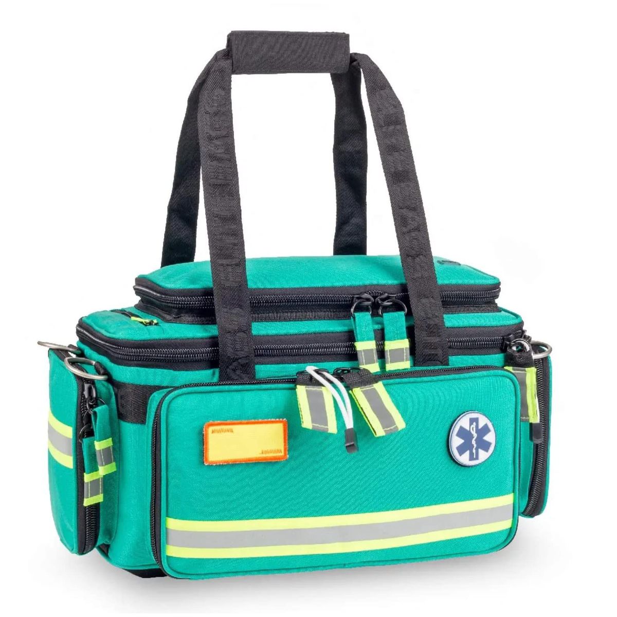 ELITE BAGS - Maletín de Emergencias Soporte Vital Básico Verde