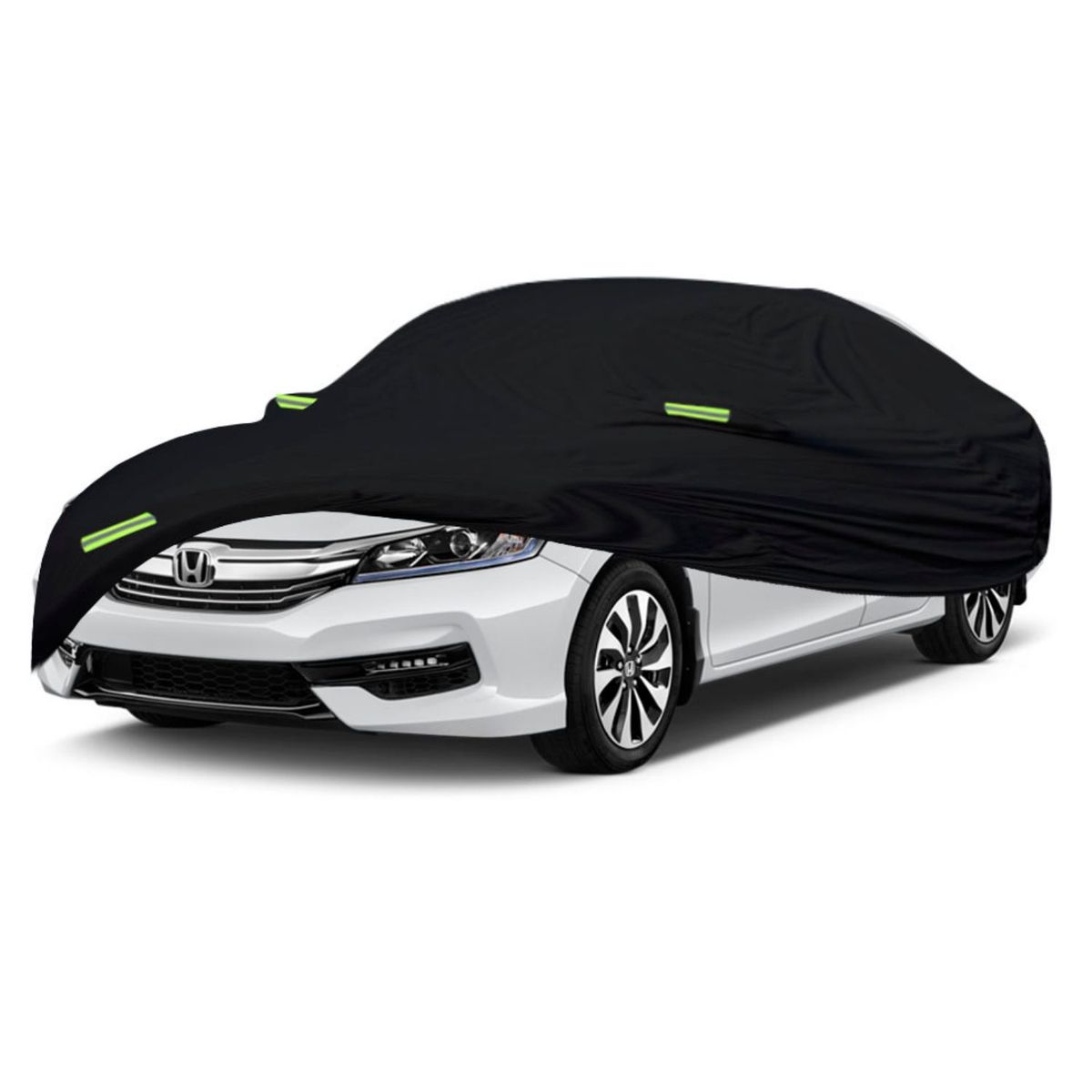 TECGO - PROTECTOR CUBIERTA COBERTOR TIPO HONDA ACCORD SEDAN NEGRO