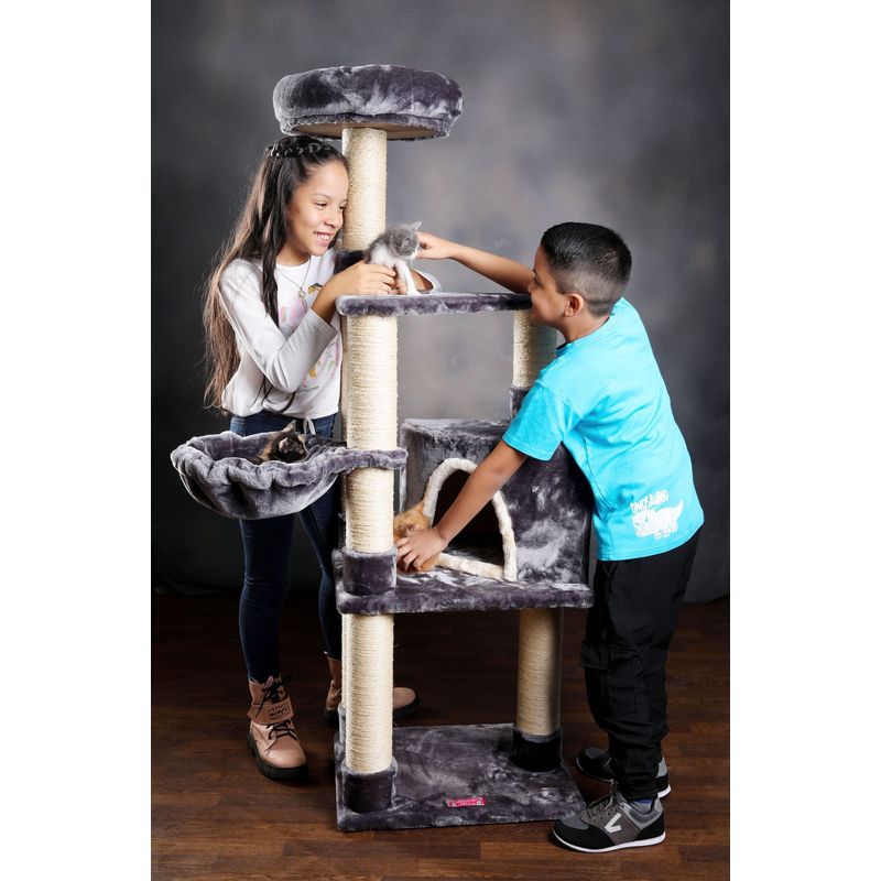 DISCOVERY PETS - Rascador Siberia Plomo Rata