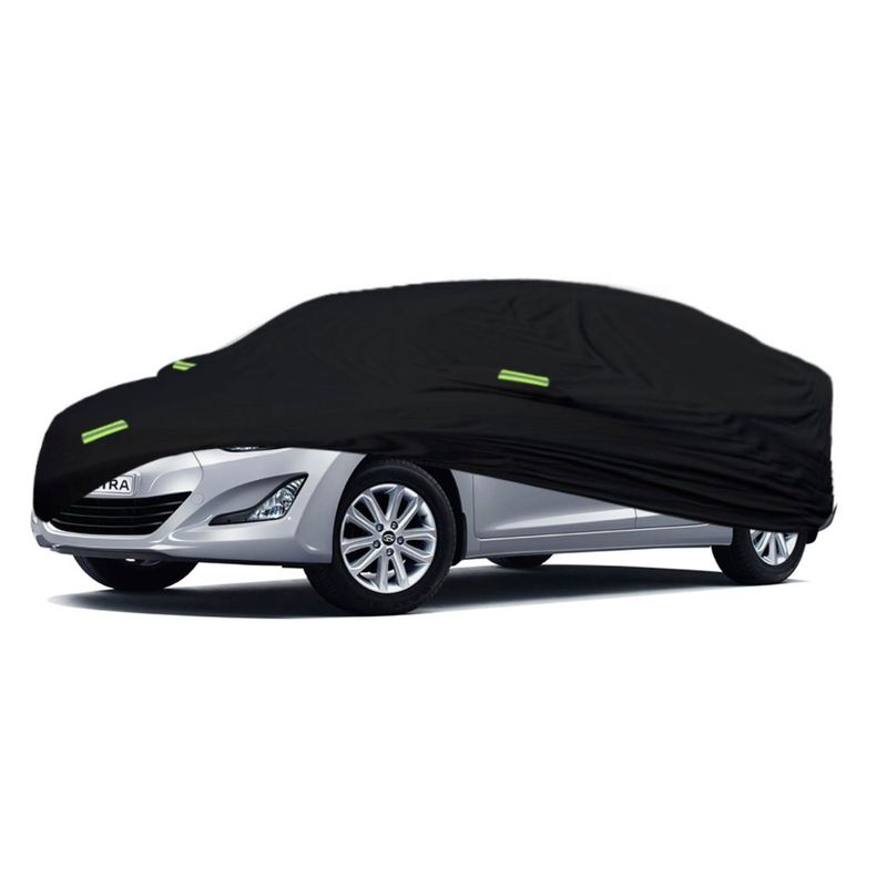 TECGO - PROTECTOR COBERTOR TIPO HYUNDAI ELANTRA SEDAN HAS2016 NEGRO