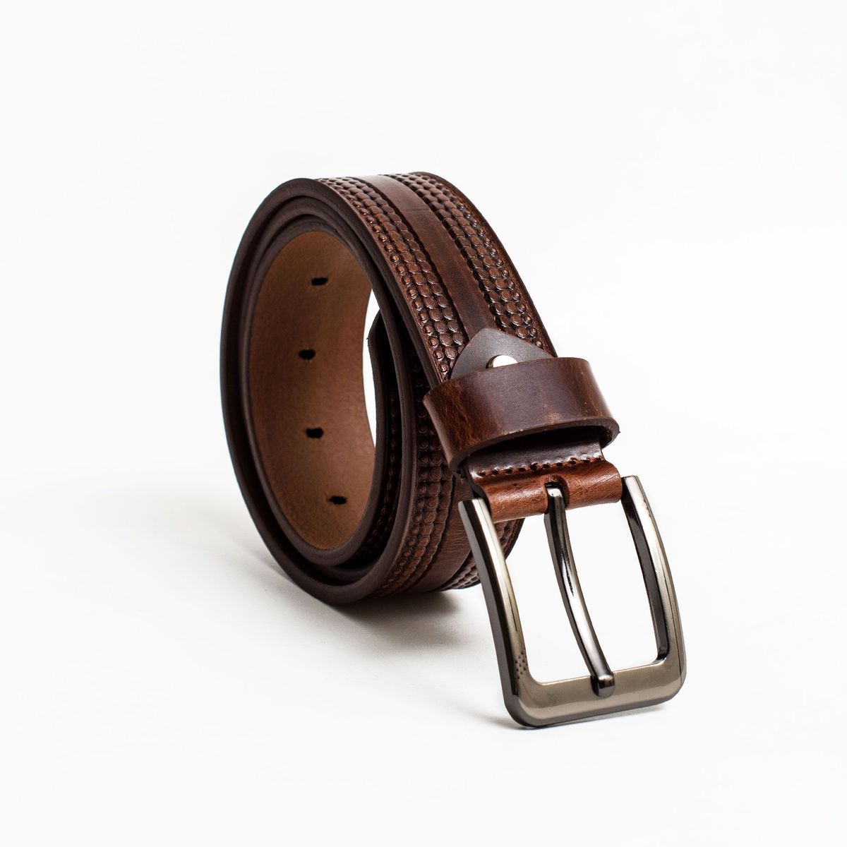 VALENCIA LEATHER - CINTURON VALENCIA PARA VARON DE CUERO