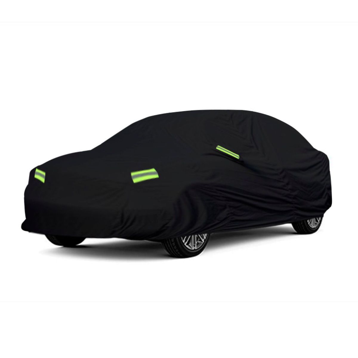 TECGO - PROTECTOR FUNDA COBERTOR TIPO KIA RIO SEDAN HASTA 2017 NEGRO