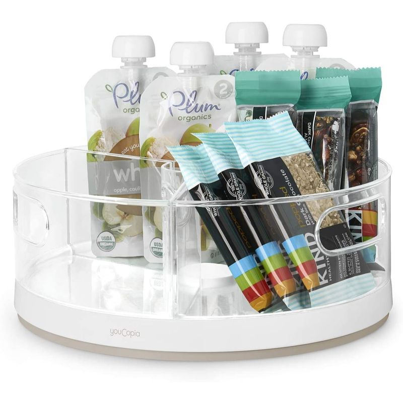 YOUCOPIA - Plato organizador giratorio 3 bandejas removibles Youcopia