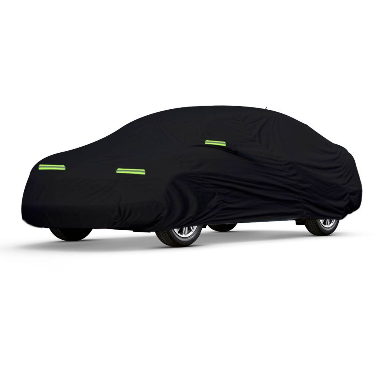 TECGO - PROTECTOR COBERTOR TIPO TOYOTA YARIS SEDAN HASTA 2014 NEGRO