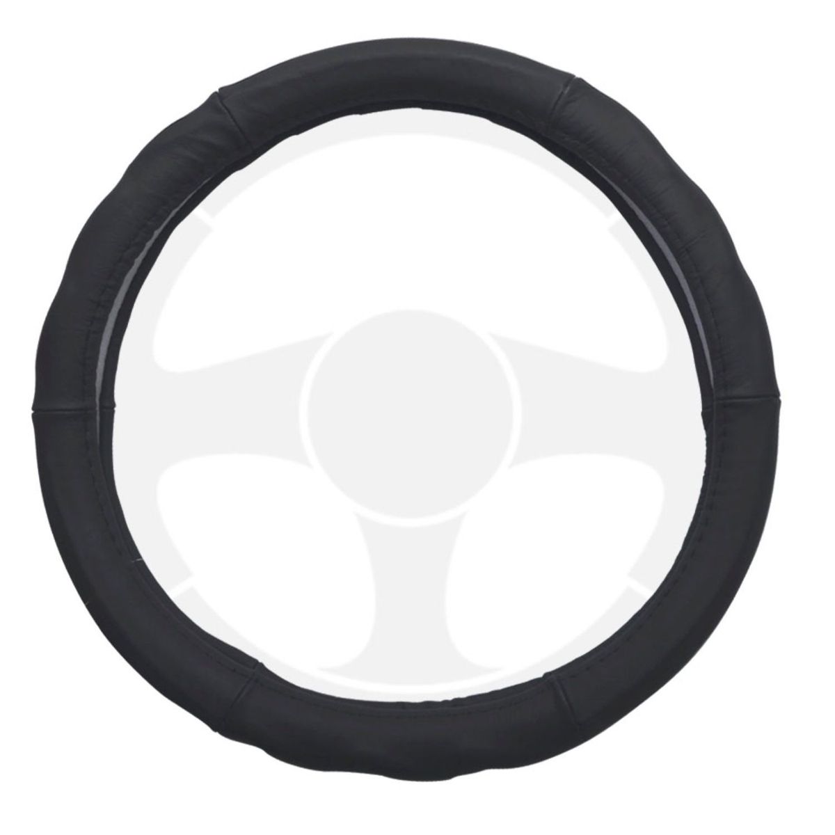 GENERICO - Funda De Timón De Auto Cuero Original Forro Protector