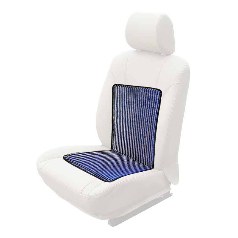 GENERICO - Respaldar  Auto Asiento Antitranspirante Malla Azul