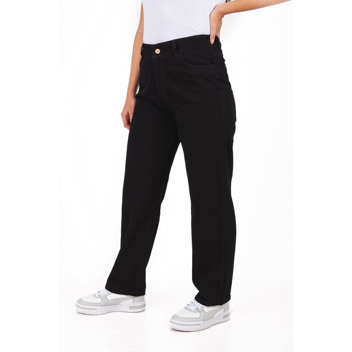 PYT - Pantalón Jean Baggy Mujer