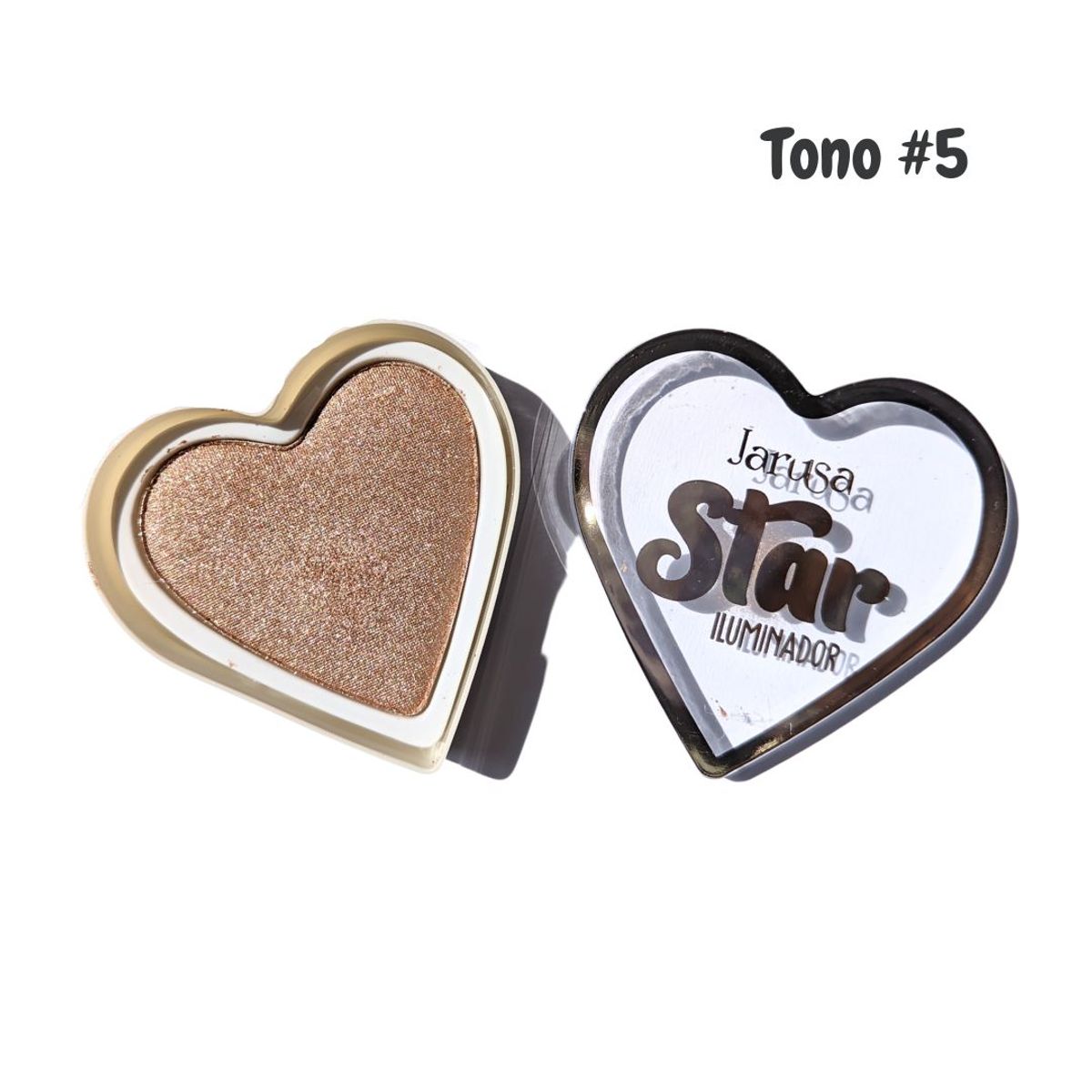 GENERICO - Iluminador en Polvo Compacto Star Jarusa Tono 5
