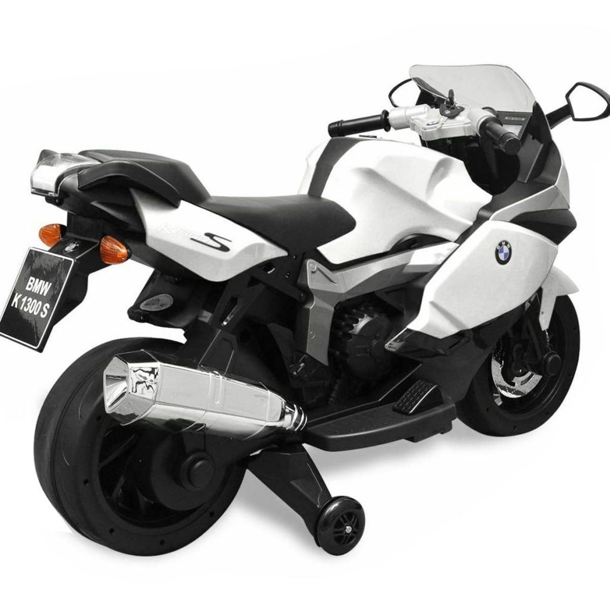 BMW - Moto BMW 12V K1300S Licenciado Rueda de Jebe Blanco