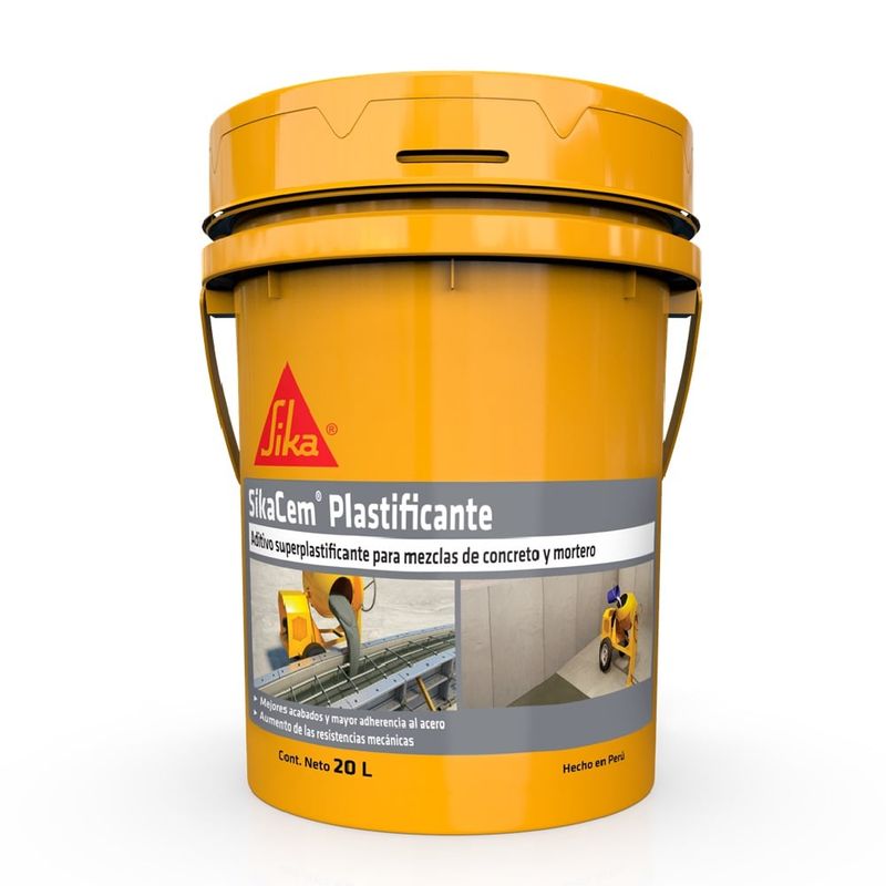SIKA - Aditivo para mezclas de concreto SikaCem Plastificante x 20L
