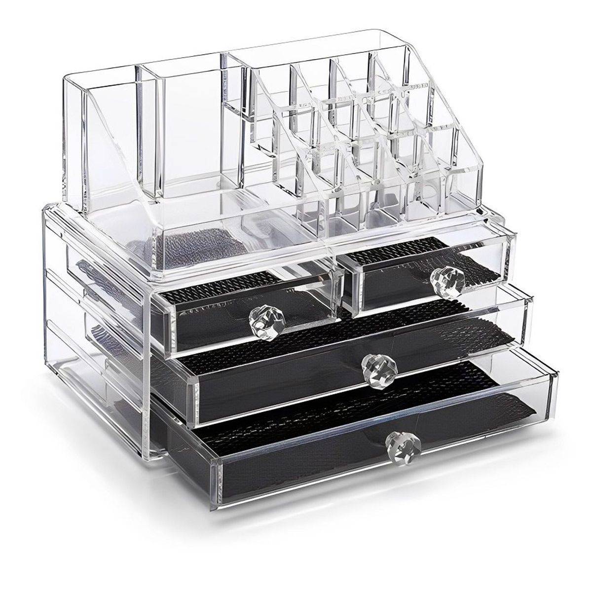 GENERICO - Organizador de maquillaje porta Cosmético Acrílico