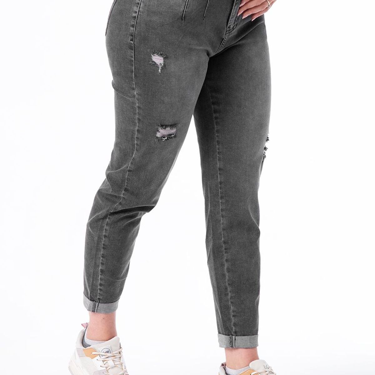 GOCCOS - Pantalon Moda Denim Stretch Mujer Tizer