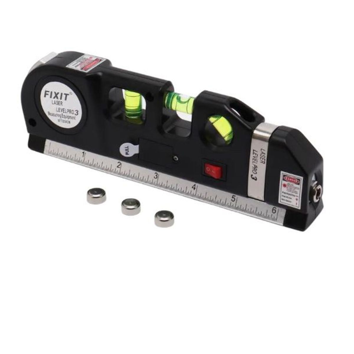 GENERICO - Nivel Láser y Cinta Métrica Multiusos