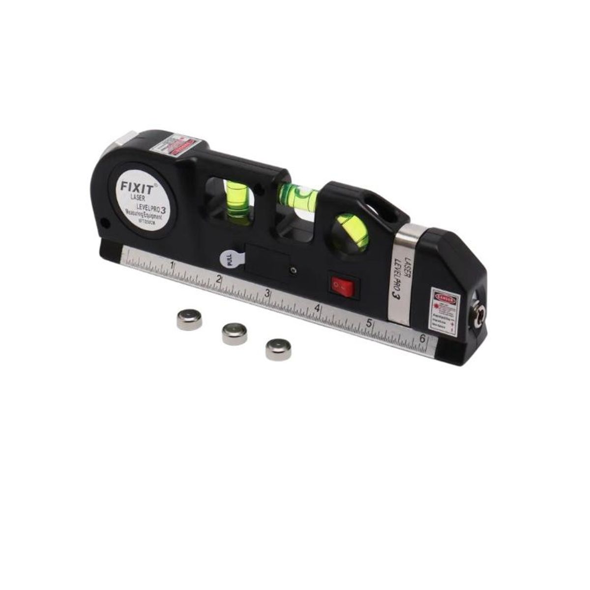 GENERICO - Nivel Láser y Cinta Métrica Multiusos