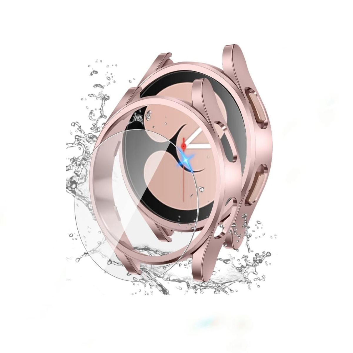 GENERICO - Protector Bumper Para Samsung Watch 4 (40mm) - nude.