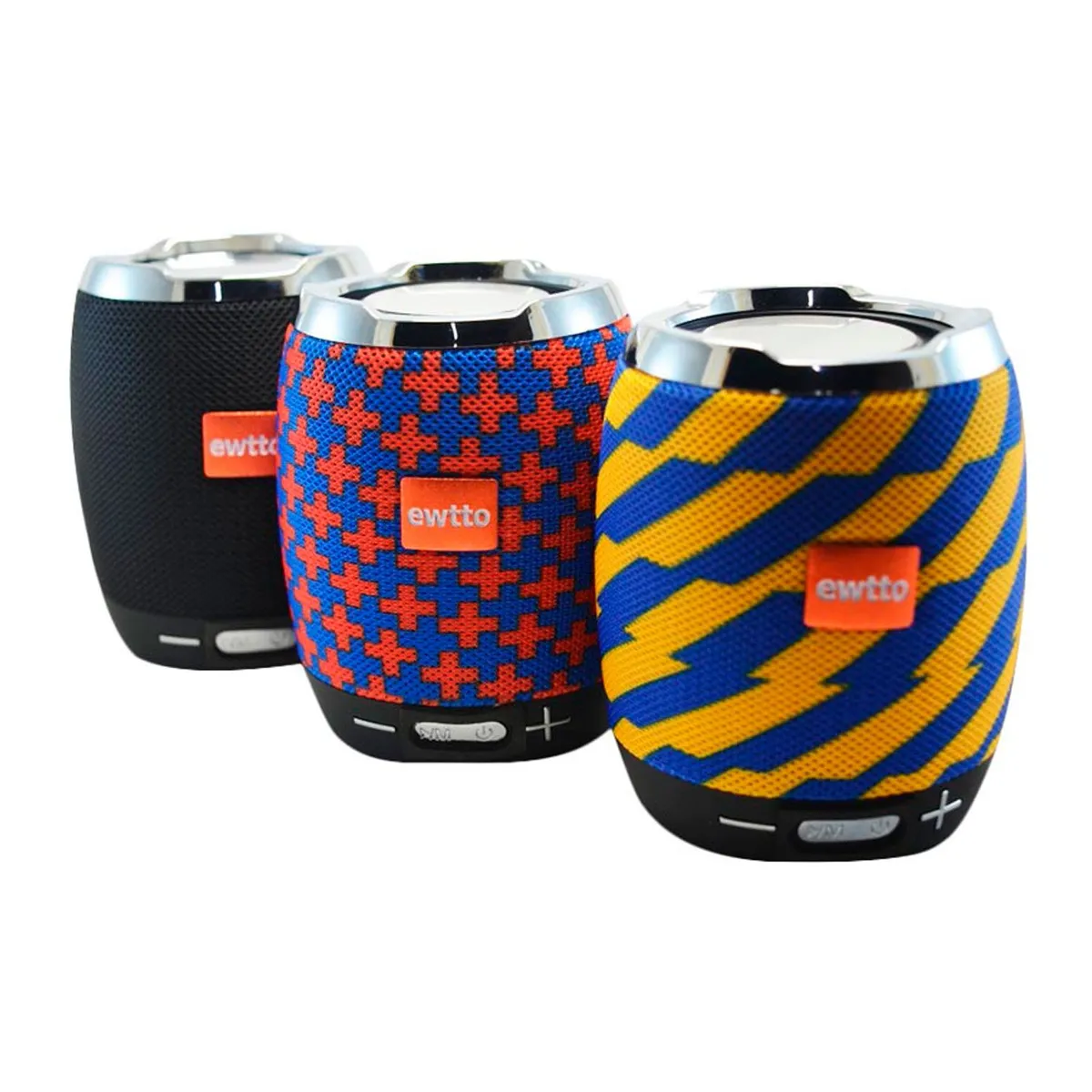 EWTTO - Parlante Inalámbrico Ewtto X-Bass Recargable Radio FM