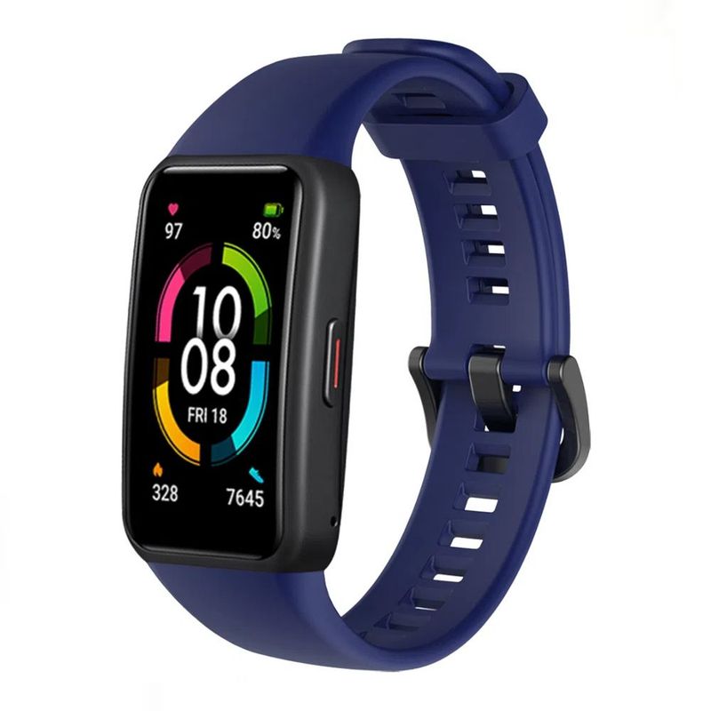 GENERICO - Correa de Silicona Para Huawei Band 6 - Azul