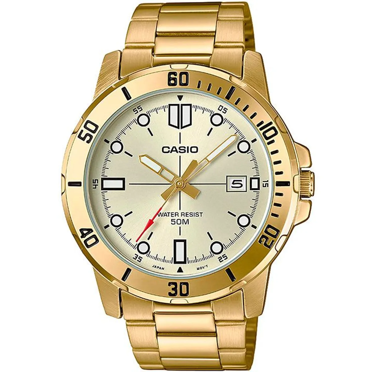 CASIO - Reloj Casio MTP-VD01G-9EV Hombre - Dorado