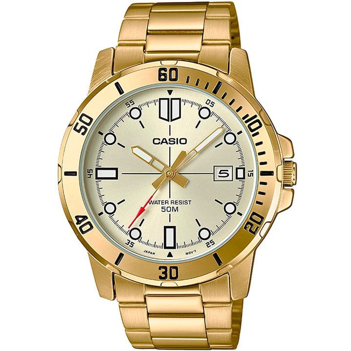 CASIO - Reloj Casio MTP-VD01G-9EV Hombre - Dorado