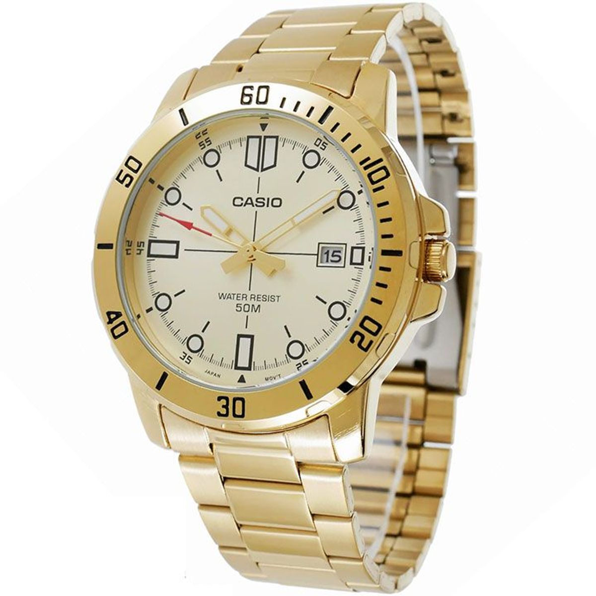 CASIO - Reloj Casio MTP-VD01G-9EV Hombre - Dorado