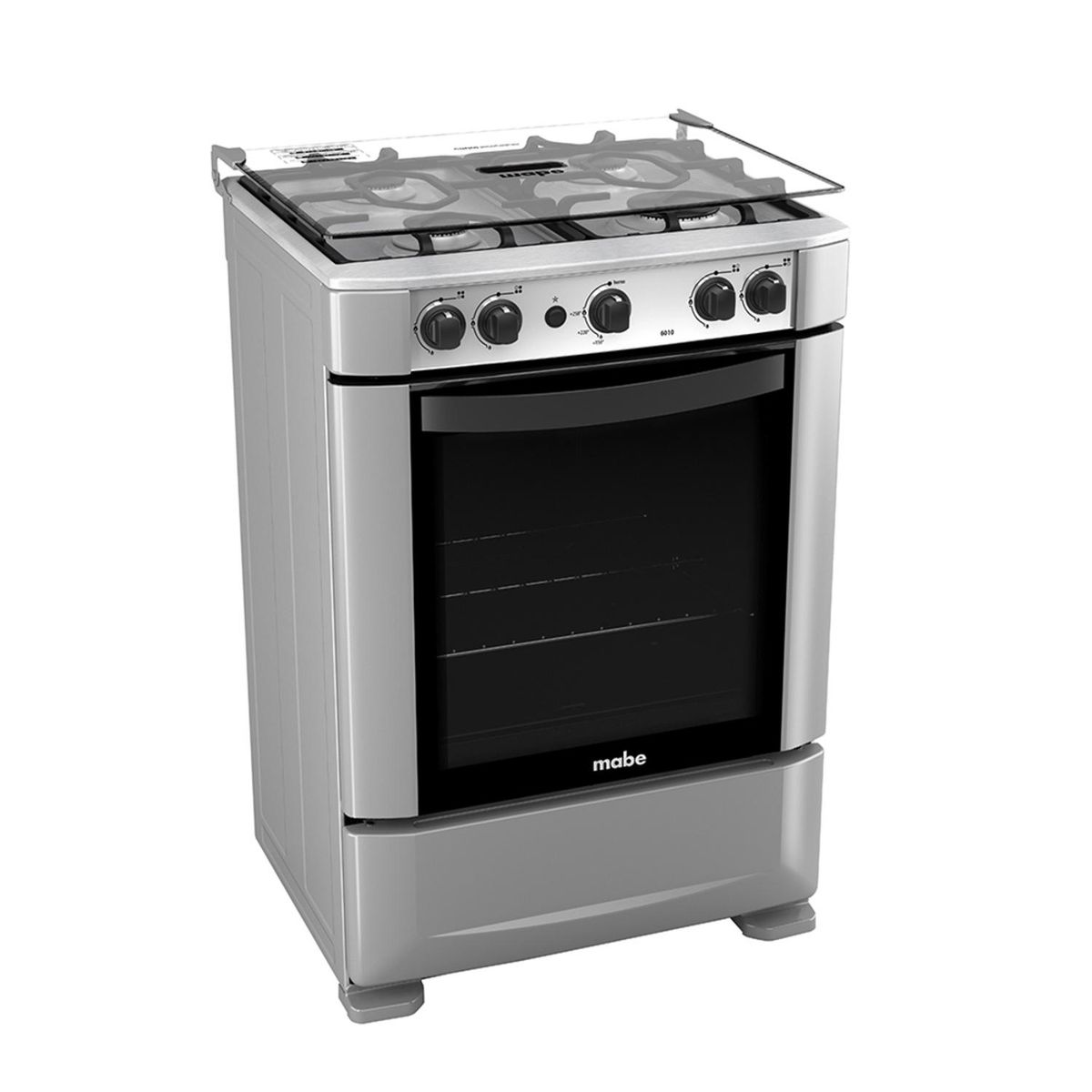 MABE - Cocina de Piso a Gas 60 cm Gris Mabe - CMP6010FG0