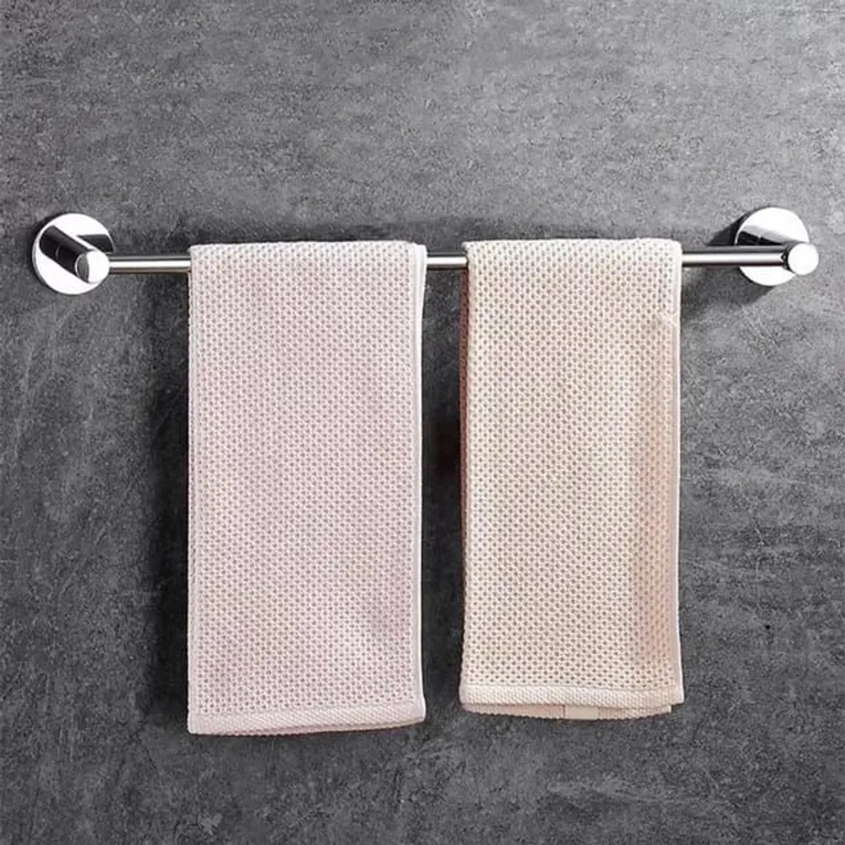 GREEN HOUSE - ELEGANTE TOALLERO BRILLANTE ACERO INOXIDABLE SUS 304