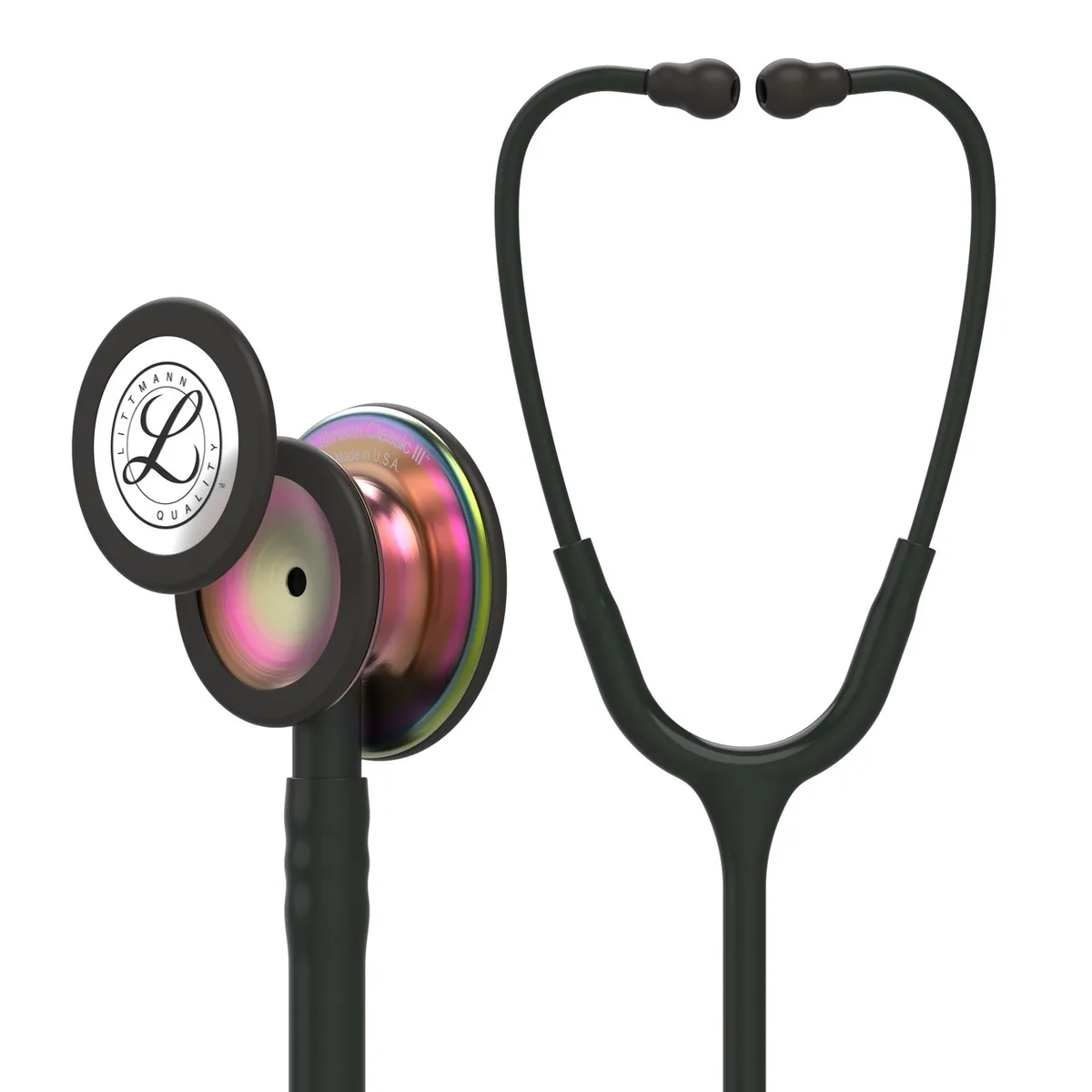 LITTMANN - Estetoscopio Classic III Acabado Arcoíris + Estuche