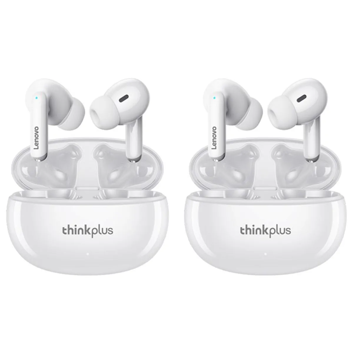 LENOVO - SEt 2 De Audífonos Lenovo XT88 De Bluetooth 5.3-Blanco