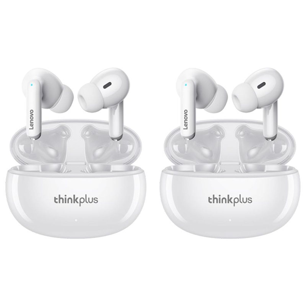 LENOVO - SEt 2 De Audífonos Lenovo XT88 De Bluetooth 5.3-Blanco