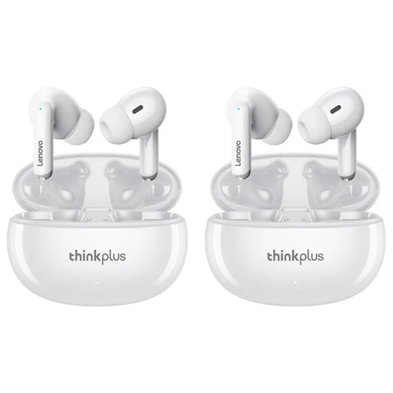 LENOVO - SEt 2 De Audífonos Lenovo XT88 De Bluetooth 5.3-Blanco