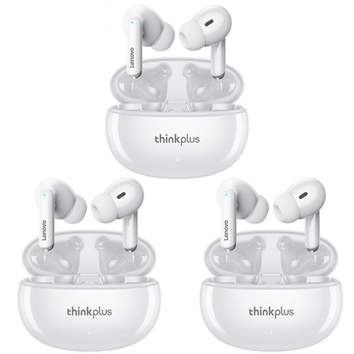 LENOVO - 3Set Audífonos Lenovo XT88 De tws Audífonos Bluetooth 53-Blanco