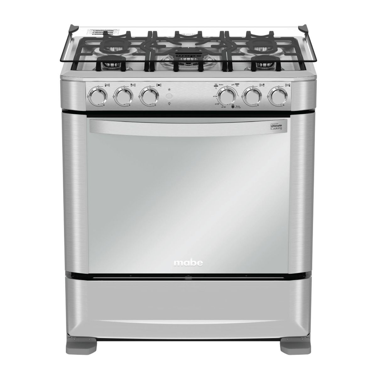 MABE - Cocina de piso a gas 76 cm Inox Mabe - CMP7640FX0
