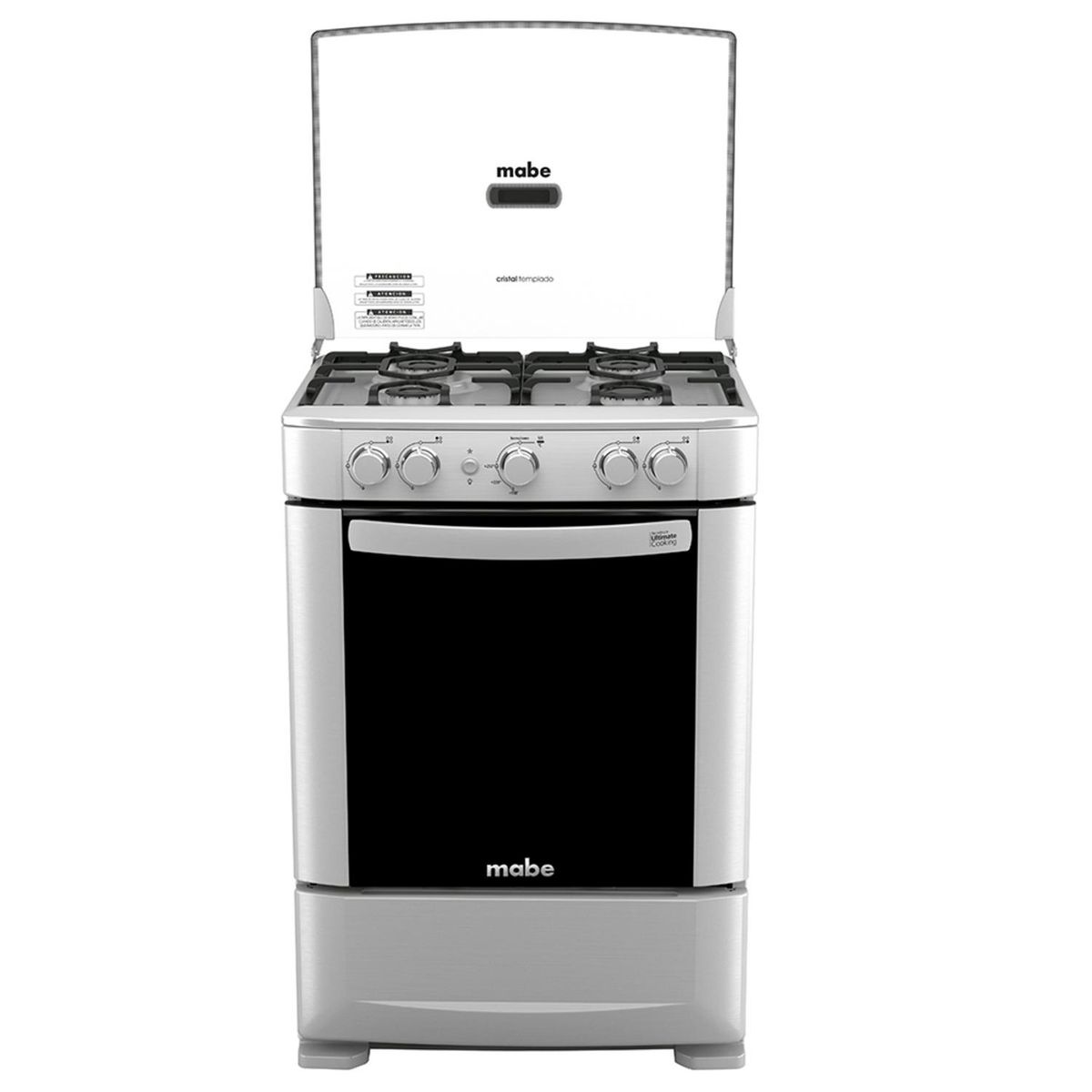 MABE - Cocina a gas 60 cm Inoxidable Mabe - CMP6035FX0