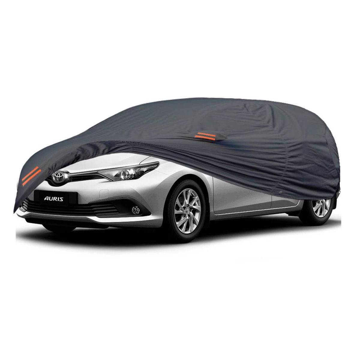 TECGO - PROTECTOR CUBIERTA COBERTOR TIPO TOYOTA AURIS HATCHBACK GRIS